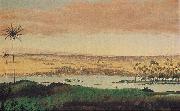 Edward Bailey View of Hilo Bay, oil on canvas